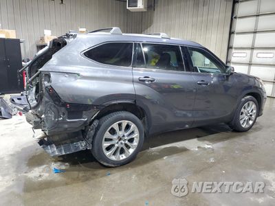 Trzecie zdjęcie samochodu z tyłu: 2023 TOYOTA HIGHLANDER L VIN:5TDKDRBH1PS016509 - miniatura
