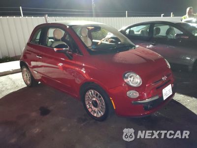 Czwarte zdjęcie samochodu z boku: 2014 FIAT 500 LOUNGE VIN:3C3CFFCRXET242348 - miniatura