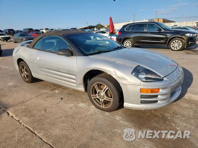 Czwarte zdjęcie samochodu z boku: 2001 MITSUBISHI ECLIPSE SPYDER GS VIN:4A3AE45G61E181996 - miniatura