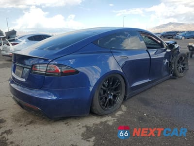 Trzecie zdjęcie samochodu z tyłu: 2023 TESLA MODEL S VIN:5YJSA1E53PF500147 - miniatura