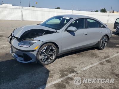 2024 HYUNDAI IONIQ 6 SEL KMHM34AA1RA075364 - główne zdjęcie licytacji z USA - miniatura