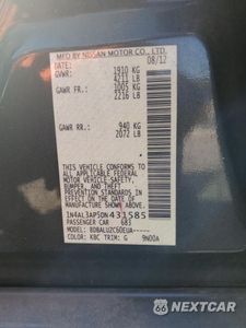 Zdjęcie 13 z 15 samochodu: 2013 NISSAN ALTIMA 2.5 VIN:1N4AL3AP5DN431585 - miniatura
