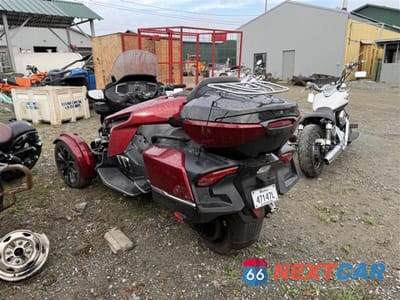 Drugie zdjęcie samochodu z przodu: 2022 CAN-AM SPYDER ROADSTER RT VIN:2BXNBDD28NV004689 - miniatura