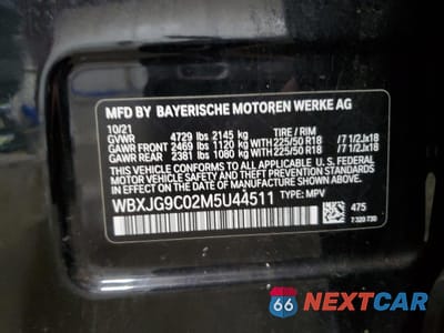 Zdjęcie 13 z 15 samochodu: 2021 BMW X1 XDRIVE28I VIN:WBXJG9C02M5U44511 - miniatura