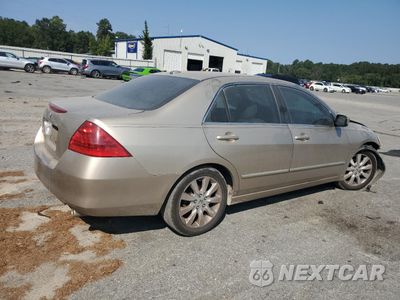 Trzecie zdjęcie samochodu z tyłu: 2007 HONDA ACCORD EX VIN:1HGCM66817A068363 - miniatura