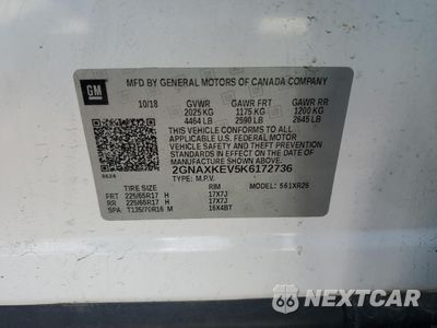 Zdjęcie 13 z 15 samochodu: 2019 CHEVROLET EQUINOX LT VIN:2GNAXKEV5K6172736 - miniatura