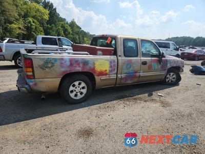 Trzecie zdjęcie samochodu z tyłu: 1999 CHEVROLET SILVERADO C1500 VIN:2GCEC19T5X1127602 - miniatura