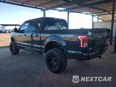 Drugie zdjęcie samochodu z przodu: 2017 FORD F150 SUPERCREW VIN:1FTEW1EF4HKD30554 - miniatura