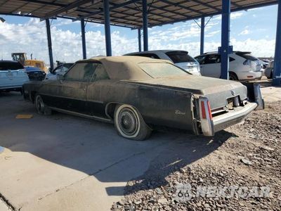 Drugie zdjęcie samochodu z przodu: 1974 CADILLAC ELDORADO VIN:6L67S60133316 - miniatura