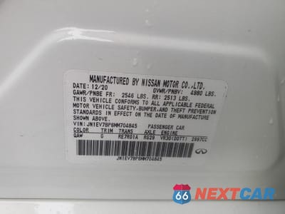 Zdjęcie 12 z 12 samochodu: 2021 INFINITI Q50 LUXE VIN:JN1EV7BP6MM704845 - miniatura