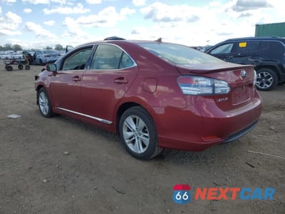 Drugie zdjęcie samochodu z przodu: 2010 LEXUS HS 250H VIN:JTHBB1BA0A2020297 - miniatura
