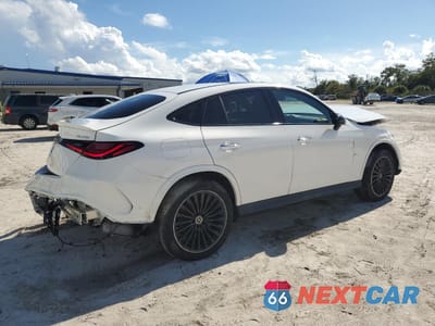 Trzecie zdjęcie samochodu z tyłu: 2025 MERCEDES-BENZ GLC COUPE 300 4MATIC VIN:W1NKJ4HBXSF292641 - miniatura