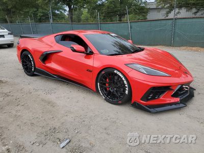 Czwarte zdjęcie samochodu z boku: 2020 CHEVROLET CORVETTE STINGRAY 2LT VIN:1G1Y72D49L5107653 - miniatura