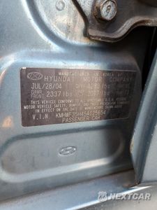 Zdjęcie 12 z 13 samochodu: 2005 HYUNDAI SONATA GLS VIN:KMHWF35H45A125654 - miniatura