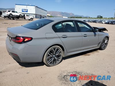 Trzecie zdjęcie samochodu z tyłu: 2022 BMW 540 XI VIN:WBA73BJ01NWX68037 - miniatura