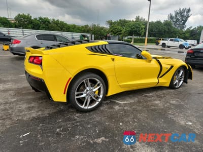 Trzecie zdjęcie samochodu z tyłu: 2014 CHEVROLET CORVETTE STINGRAY Z51 3LT VIN:1G1YM2D7XE5101804 - miniatura
