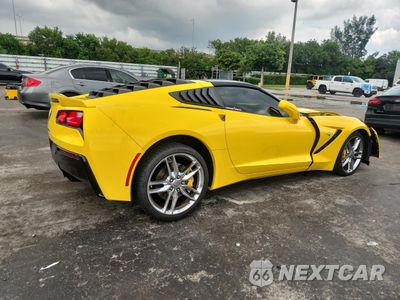 Trzecie zdjęcie samochodu z tyłu: 2014 CHEVROLET CORVETTE STINGRAY Z51 3LT VIN:1G1YM2D7XE5101804 - miniatura