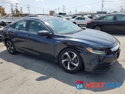Czwarte zdjęcie samochodu z boku: 2022 HONDA INSIGHT EX VIN:19XZE4F53NE004366 - miniatura
