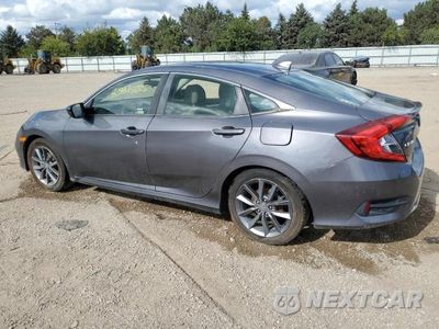 Drugie zdjęcie samochodu z przodu: 2019 HONDA CIVIC EX VIN:JHMFC1F30KX010805 - miniatura