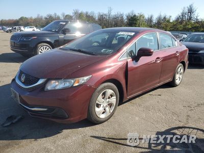 2015 HONDA CIVIC LX 19XFB2F5XFE284384 - główne zdjęcie licytacji z USA - miniatura