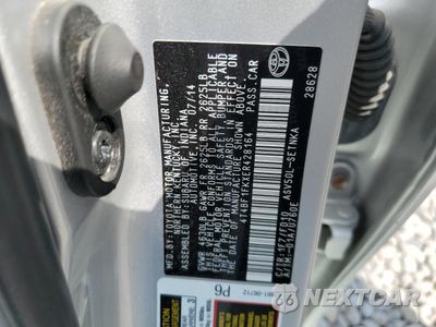 Zdjęcie 12 z 14 samochodu: 2014 TOYOTA CAMRY L VIN:4T4BF1FKXER428164 - miniatura