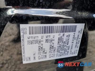 Zdjęcie 14 z 14 samochodu: 2025 NISSAN ROGUE SV VIN:5N1BT3BA0SC831664 - miniatura