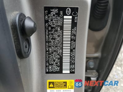 Zdjęcie 12 z 12 samochodu: 2016 LEXUS ES 350 VIN:JTHBK1GG7G2220695 - miniatura