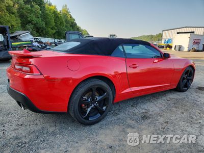 Trzecie zdjęcie samochodu z tyłu: 2015 CHEVROLET CAMARO LT VIN:2G1FF3D33F9210453 - miniatura