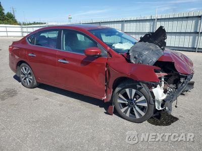 Czwarte zdjęcie samochodu z boku: 2019 NISSAN SENTRA S VIN:3N1AB7AP3KY256051 - miniatura