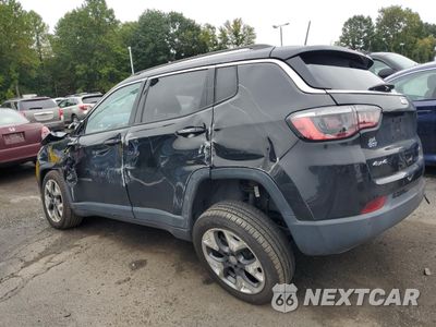 Drugie zdjęcie samochodu z przodu: 2021 JEEP COMPASS LIMITED VIN:3C4NJDCB4MT550625 - miniatura