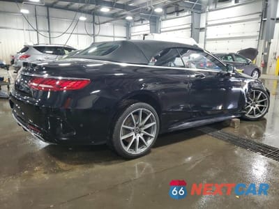Trzecie zdjęcie samochodu z tyłu: 2019 MERCEDES-BENZ S 560 VIN:WDDXK8DB6KA035745 - miniatura