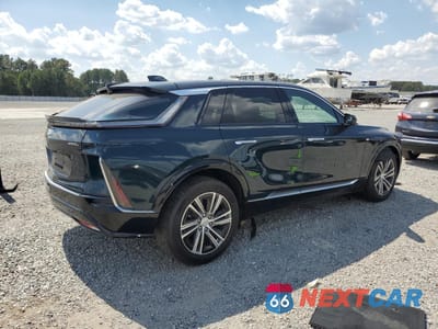 Trzecie zdjęcie samochodu z tyłu: 2024 CADILLAC LYRIQ LUXURY VIN:1GYKPRRLXRZ118758 - miniatura