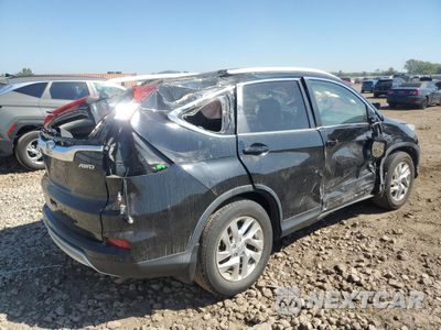 Trzecie zdjęcie samochodu z tyłu: 2015 HONDA CR-V EXL VIN:5J6RM4H70FL000537 - miniatura