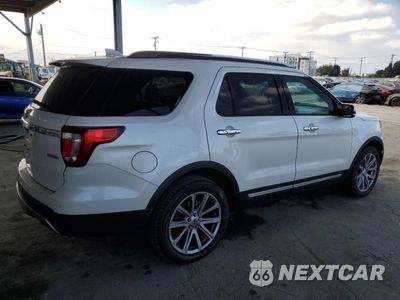 Trzecie zdjęcie samochodu z tyłu: 2017 FORD EXPLORER LIMITED VIN:1FM5K7FH5HGA60666 - miniatura