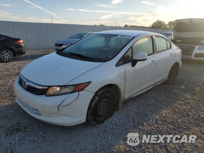 2012 HONDA CIVIC LX 19XFB2F50CE384747 - główne zdjęcie licytacji z USA - miniatura