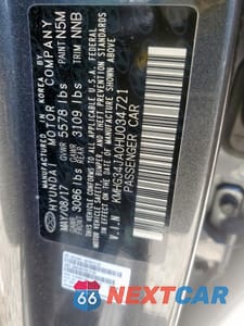 Zdjęcie 12 z 13 samochodu: 2017 GENESIS G90 PREMIUM VIN:KMHG34JA0HU034721 - miniatura