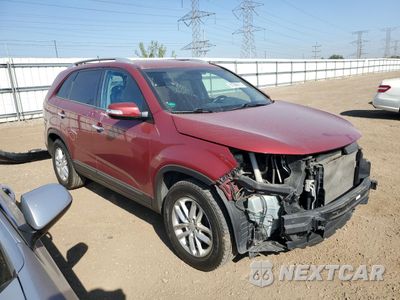 Czwarte zdjęcie samochodu z boku: 2014 KIA SORENTO LX VIN:5XYKT3A61EG460760 - miniatura