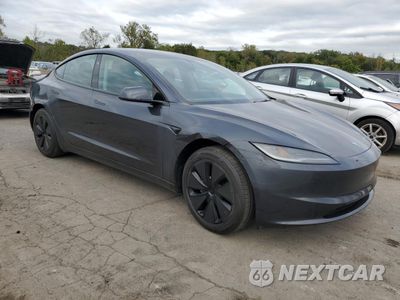 Czwarte zdjęcie samochodu z boku: 2024 TESLA MODEL 3 VIN:5YJ3E1EA0RF758912 - miniatura