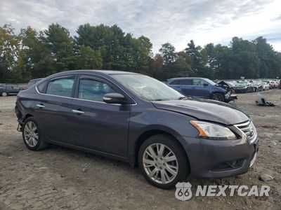 Czwarte zdjęcie samochodu z boku: 2014 NISSAN SENTRA S VIN:3N1AB7AP2EY310332 - miniatura