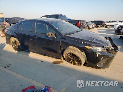 Czwarte zdjęcie samochodu z boku: 2020 TOYOTA CAMRY SE VIN:4T1G11AK2LU332189 - miniatura