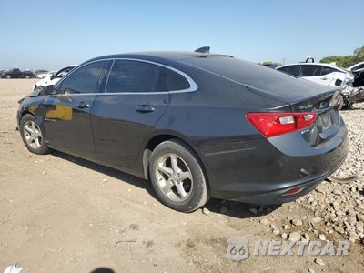 Drugie zdjęcie samochodu z przodu: 2017 CHEVROLET MALIBU LS VIN:1G1ZB5ST5HF214733 - miniatura