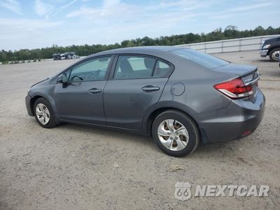 Drugie zdjęcie samochodu z przodu: 2013 HONDA CIVIC LX VIN:2HGFB2F54DH586630 - miniatura