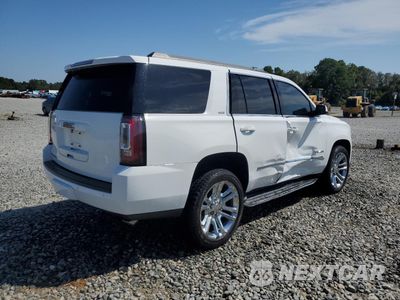 Trzecie zdjęcie samochodu z tyłu: 2019 GMC YUKON SLT VIN:1GKS1BKC0KR316526 - miniatura