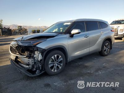 2022 TOYOTA HIGHLANDER HYBRID XLE 5TDGARAH5NS516010 - główne zdjęcie licytacji z USA - miniatura