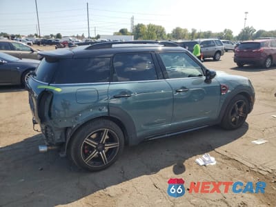 Trzecie zdjęcie samochodu z tyłu: 2022 MINI COOPER JCW COUNTRYMAN ALL4 VIN:WMZ33BS08N3N31885 - miniatura