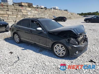 Czwarte zdjęcie samochodu z boku: 2009 MERCEDES-BENZ C 300 4MATIC VIN:WDDGF81X99R081845 - miniatura