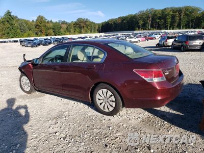 Drugie zdjęcie samochodu z przodu: 2010 HONDA ACCORD LX VIN:1HGCP2F34AA144881 - miniatura