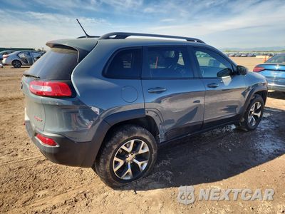 Trzecie zdjęcie samochodu z tyłu: 2014 JEEP CHEROKEE TRAILHAWK VIN:1C4PJMBS7EW255847 - miniatura