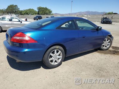 Trzecie zdjęcie samochodu z tyłu: 2004 HONDA ACCORD EX VIN:1HGCM82684A011105 - miniatura