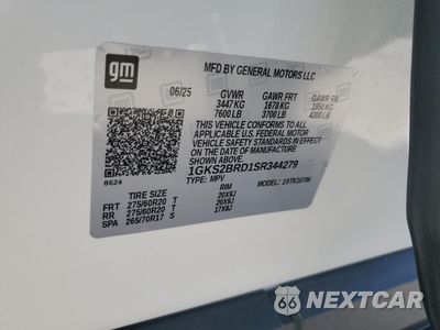 Zdjęcie 13 z 16 samochodu: 2025 GMC YUKON ELEVATION VIN:1GKS2BRD1SR344279 - miniatura